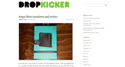 Desktop Screenshot of drop-kicker.com